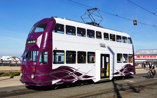 BLACKPOOL TRAMS - Simplon Postcards - www.simplonpc.co.uk - Simplon Postcards