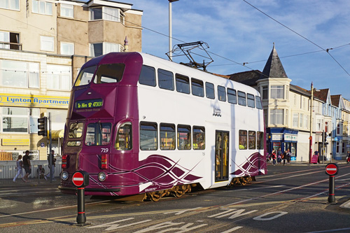 BLACKPOOL TRAMS - Simplon Postcards - www.simplonpc.co.uk - Simplon Postcards