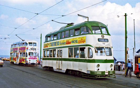 BLACKPOOL TRAMS - Simplon Postcards - www.simplonpc.co.uk - Simplon Postcards