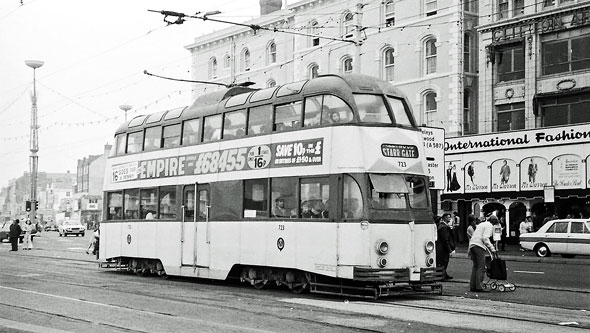 BLACKPOOL TRAMS - Simplon Postcards - www.simplonpc.co.uk - Simplon Postcards