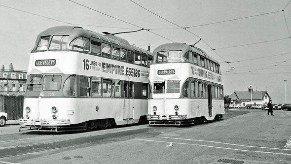 BLACKPOOL TRAMS - Simplon Postcards - www.simplonpc.co.uk - Simplon Postcards