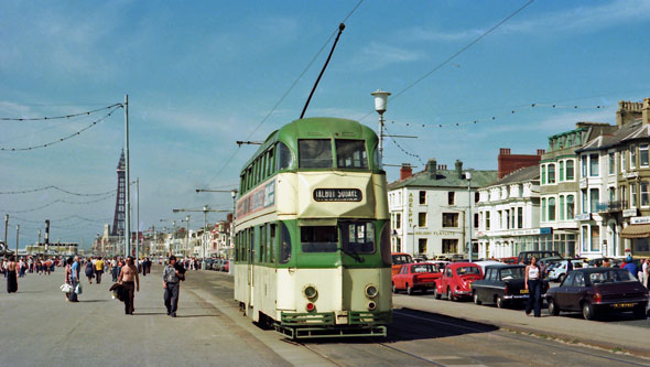 BLACKPOOL TRAMS - Simplon Postcards - www.simplonpc.co.uk - Simplon Postcards