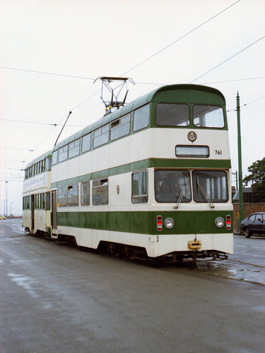 BLACKPOOL TRAMS - Photo: ©1983 Ian Boyle - www.simplompc.co.uk - Simplon Postcards