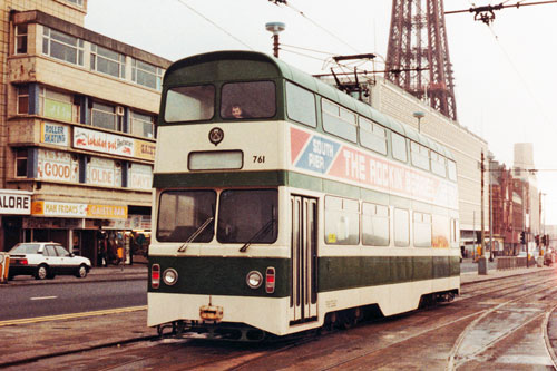 BLACKPOOL TRAMS - Photo: ©1983 Ian Boyle - www.simplompc.co.uk - Simplon Postcards