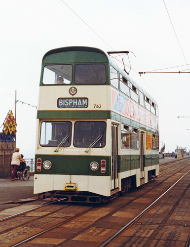 BLACKPOOL TRAMS - Photo: ©1983 Ian Boyle - www.simplompc.co.uk - Simplon Postcards