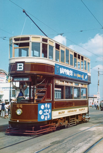 BLACKPOOL TRAMS - Photo: ©1981 Ian Boyle - www.simplompc.co.uk - Simplon Postcards