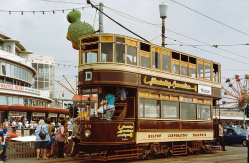 BLACKPOOL TRAMS - Photo: ©1981 Ian Boyle - www.simplompc.co.uk - Simplon Postcards