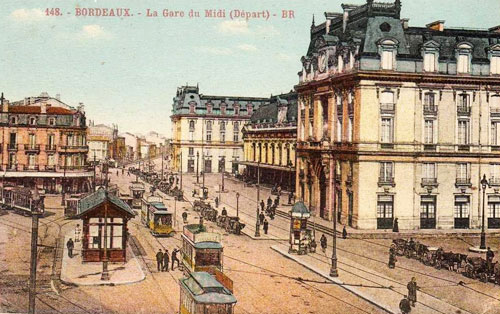 Tramway de Bordeaux  1880-1958- www.simplonpc.co.uk