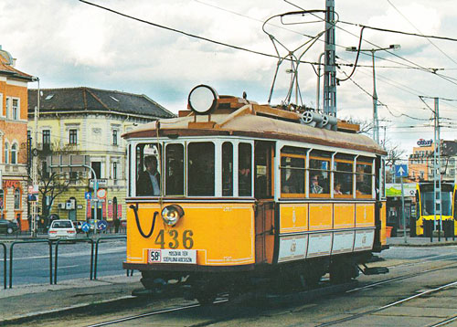 BUDAPEST TRAMS - www.simplompc.co.uk - Simplon Postcards