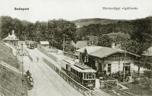 BUDAPEST TRAMS - www.simplompc.co.uk - Simplon Postcards