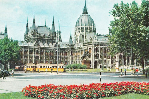 BUDAPEST TRAMS - www.simplompc.co.uk - Simplon Postcards