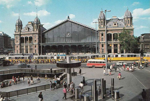 BUDAPEST TRAMS - www.simplompc.co.uk - Simplon Postcards