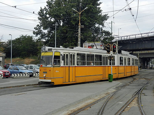 BUDAPEST TRAMS - Photo: ©2012 Mike Tedstone - www.simplompc.co.uk - Simplon Postcards