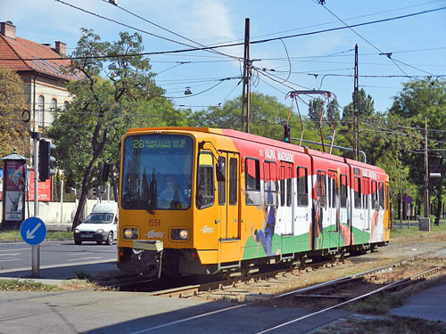 BUDAPEST TRAMS - Photo: ©2012 Mike Tedstone - www.simplompc.co.uk - Simplon Postcards