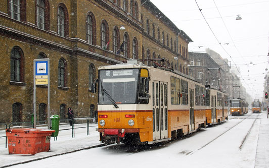 BUDAPEST TRAMS - Photo: ©2012 David Pennock - www.simplompc.co.uk - Simplon Postcards