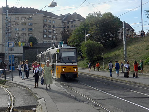 BUDAPEST TRAMS - Photo: ©2012 Mike Tedstone - www.simplompc.co.uk - Simplon Postcards