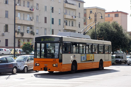 CAGLIARI TROLLEYBUSES - www.simplompc.co.uk - Simplon Postcards