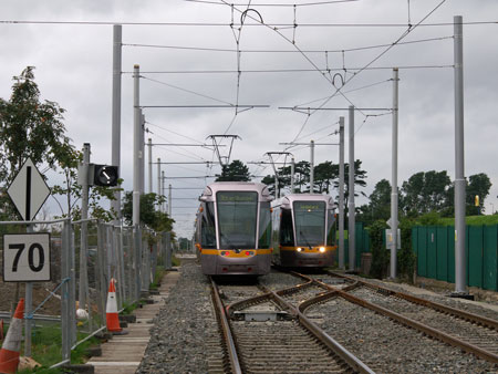 Dublin LUAS Trams - Photo: ©2008 Ian Boyle - www.simplompc.co.uk - Simplon Postcards