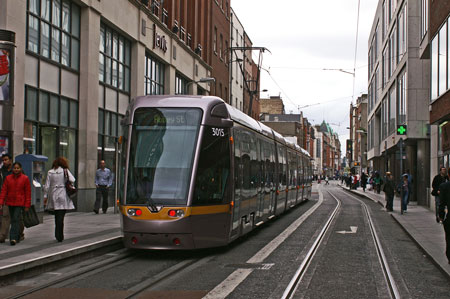 Dublin LUAS Trams - Photo: ©2008 Ian Boyle - www.simplompc.co.uk - Simplon Postcards