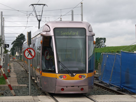 Dublin LUAS Trams - Photo: ©2008 Ian Boyle - www.simplompc.co.uk - Simplon Postcards