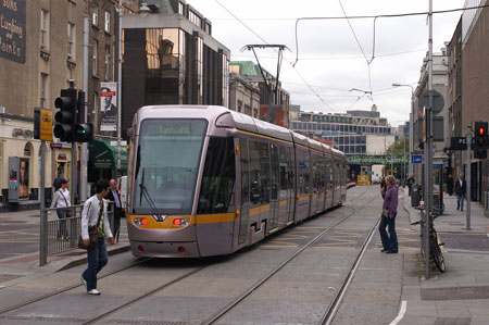 Dublin LUAS Trams - Photo: ©2008 Ian Boyle - www.simplompc.co.uk - Simplon Postcards