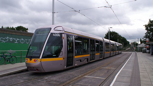 Dublin LUAS Trams - Photo: ©2008 Ian Boyle - www.simplompc.co.uk - Simplon Postcards