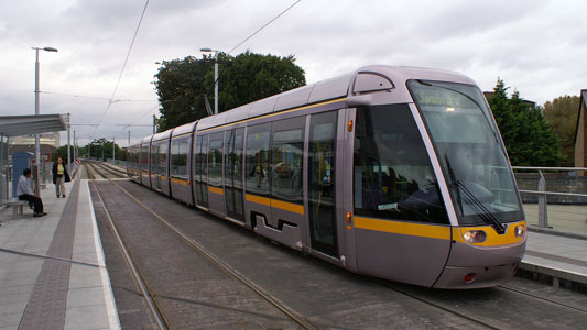 Dublin LUAS Trams - Photo: ©2008 Ian Boyle - www.simplompc.co.uk - Simplon Postcards