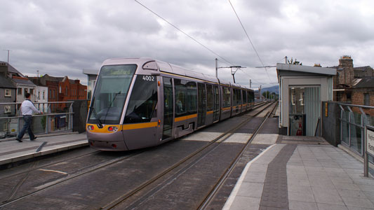 Dublin LUAS Trams - Photo: ©2008 Ian Boyle - www.simplompc.co.uk - Simplon Postcards