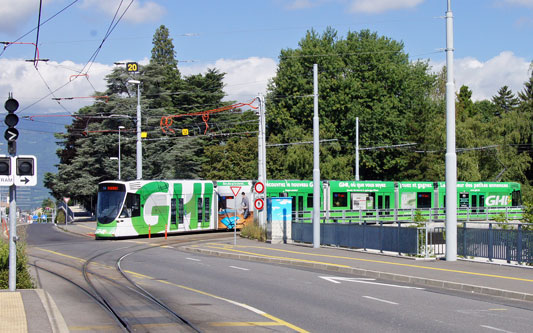 Stadler Tango Tram - Be6/10 - www.simplonpc.co.uk - Photo: ©2014 Ian Boyle