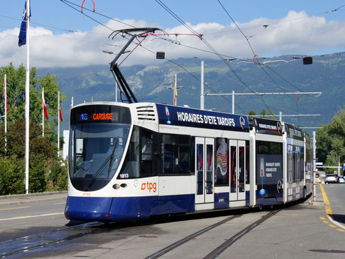 Stadler Tango Tram - Be6/10 - www.simplonpc.co.uk - Photo: ©2014 Ian Boyle