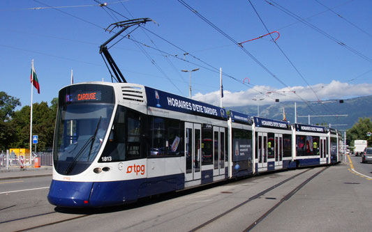 Stadler Tango Tram - Be6/10 - www.simplonpc.co.uk - Photo: ©2014 Ian Boyle