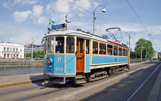 Gothenburg Museum Trams  - Photo ©1998 Ian Boyle - www.simplonpc.co.uk