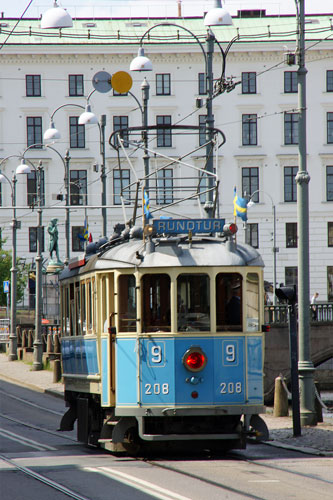 Gothenburg Museum Trams  - Photo ©1998 Ian Boyle - www.simplonpc.co.uk