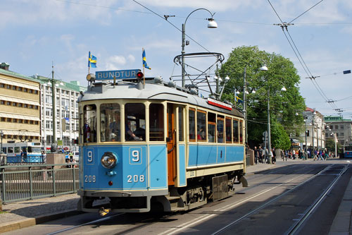 Gothenburg Museum Trams  - Photo ©1998 Ian Boyle - www.simplonpc.co.uk