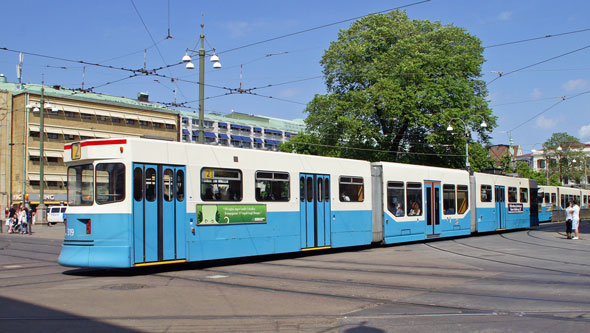 Gothenburg M31 Trams - Photo: ©2013 Ian Boyle - www.simplompc.co.uk - Simplon Postcards