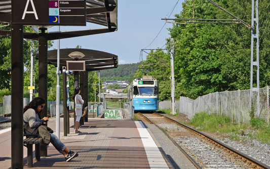 Gothenburg M31 Trams - Photo: ©2013 Ian Boyle - www.simplompc.co.uk - Simplon Postcards