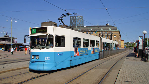 Gothenburg M31 Trams - Photo: ©2013 Ian Boyle - www.simplompc.co.uk - Simplon Postcards