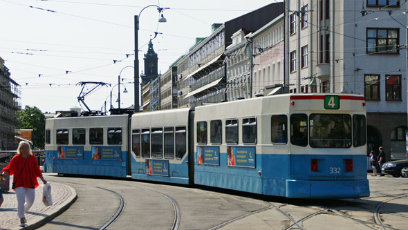 Gothenburg M31 Trams - Photo: ©2013 Ian Boyle - www.simplompc.co.uk - Simplon Postcards