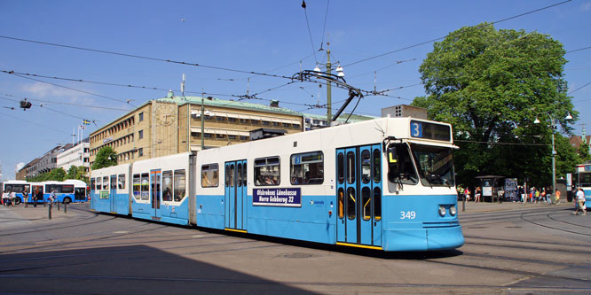 GOTHENBURG TRAMS -  www.simplonpc.co.uk - Simplon Postcards