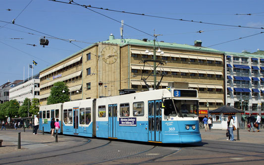 Gothenburg M31 Trams - Photo: ©2013 Ian Boyle - www.simplompc.co.uk - Simplon Postcards