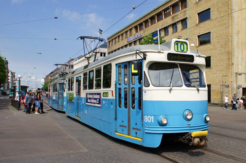 GOTHENBURG TRAMS -  www.simplonpc.co.uk - Simplon Postcards