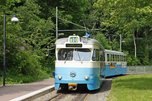 Gothenburg M28/M29 Trams - Photo: ©2013 Ian Boyle - www.simplompc.co.uk - Simplon Postcards