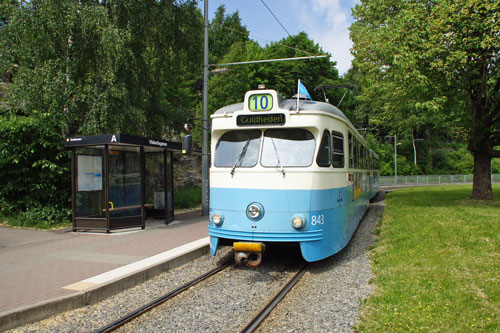 Gothenburg M28/M29 Trams - Photo: ©2013 Ian Boyle - www.simplompc.co.uk - Simplon Postcards