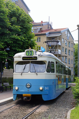 Gothenburg M28/M29 Trams - Photo: ©2013 Ian Boyle - www.simplompc.co.uk - Simplon Postcards