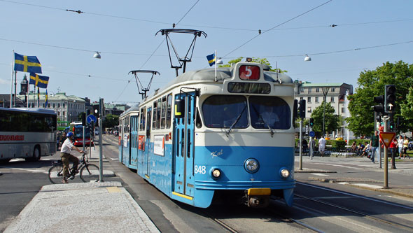 GOTHENBURG TRAMS -  www.simplonpc.co.uk - Simplon Postcards