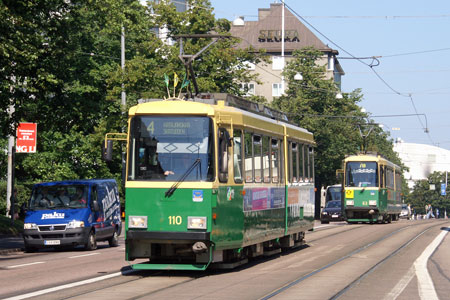 HELSINKI TRAMS - Photo: ©2007 Jan Boyle - www.simplompc.co.uk - Simplon Postcards