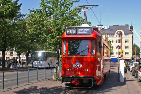 HELSINKI TRAMS - Photo: ©2007 Ian Boyle - www.simplompc.co.uk - Simplon Postcards