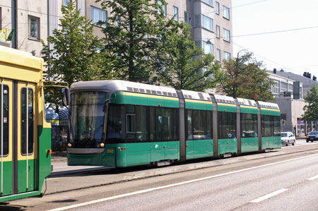 HELSINKI TRAMS - Photo: ©2007 Jan Boyle - www.simplompc.co.uk - Simplon Postcards