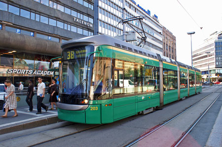 HELSINKI TRAMS - Photo: ©2007 Jan Boyle - www.simplompc.co.uk - Simplon Postcards