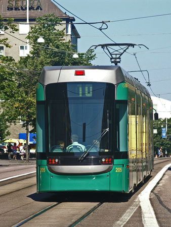 HELSINKI TRAMS - Photo: ©2007 Jan Boyle - www.simplompc.co.uk - Simplon Postcards